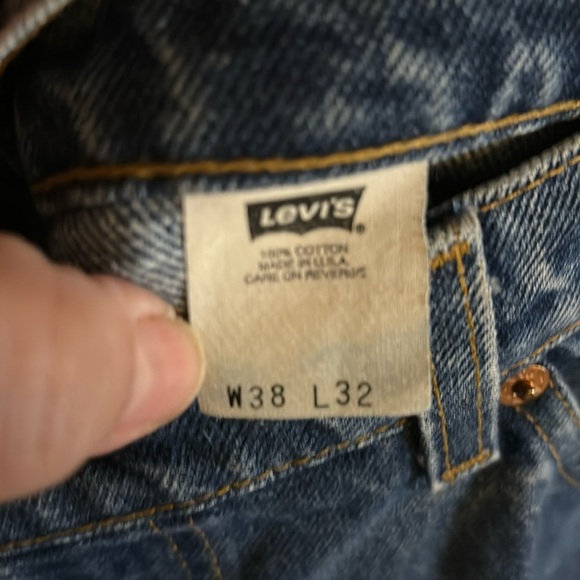 Levi’s | 1996 VINTAGE - Made in USA - 517 Orange Tab Jeans | Men - Size: 38x34 - Picture 11 of 12